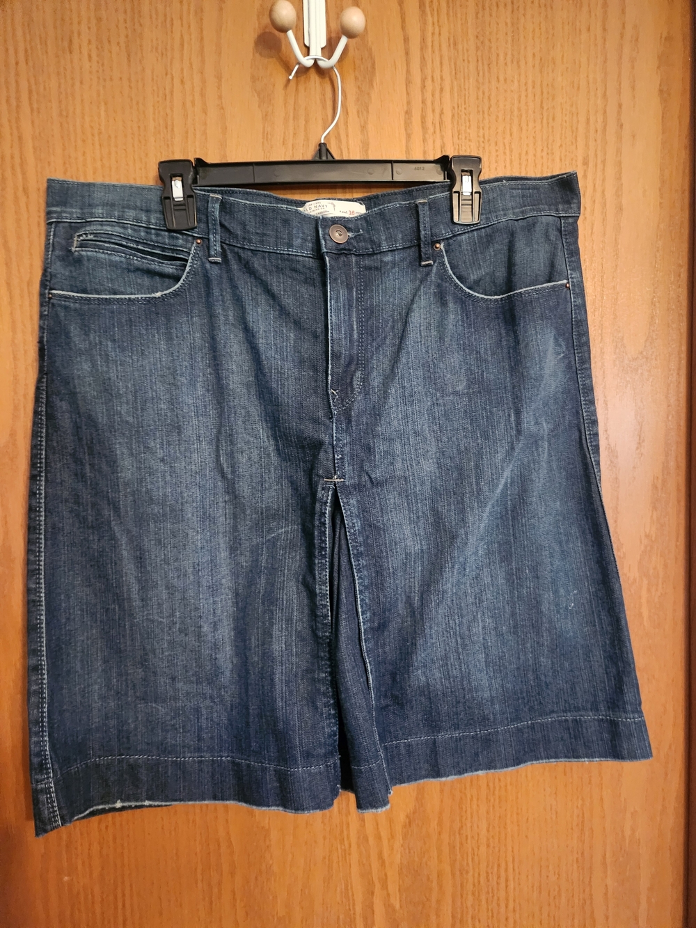 Old Navy Dark Blue Denim Skirt